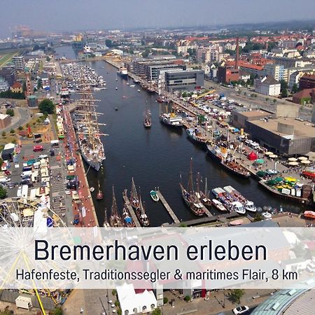"Lilie" In Geestland-Langen, Ideal Fuer Familien & Homeoffice - Wlan & Parkplatz - 3 Zimmer, Balkon - Nahe Bremerhaven Екстер'єр фото
