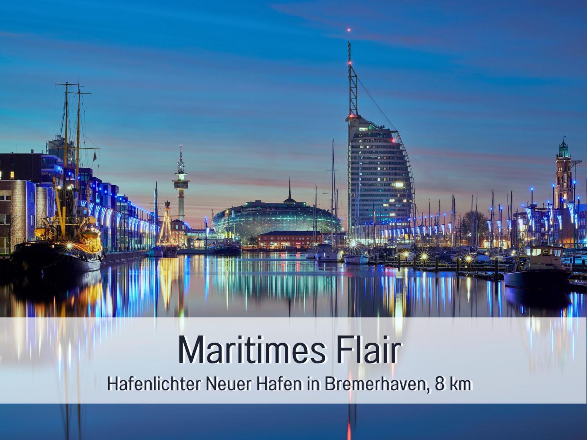 "Lilie" In Geestland-Langen, Ideal Fuer Familien & Homeoffice - Wlan & Parkplatz - 3 Zimmer, Balkon - Nahe Bremerhaven Екстер'єр фото